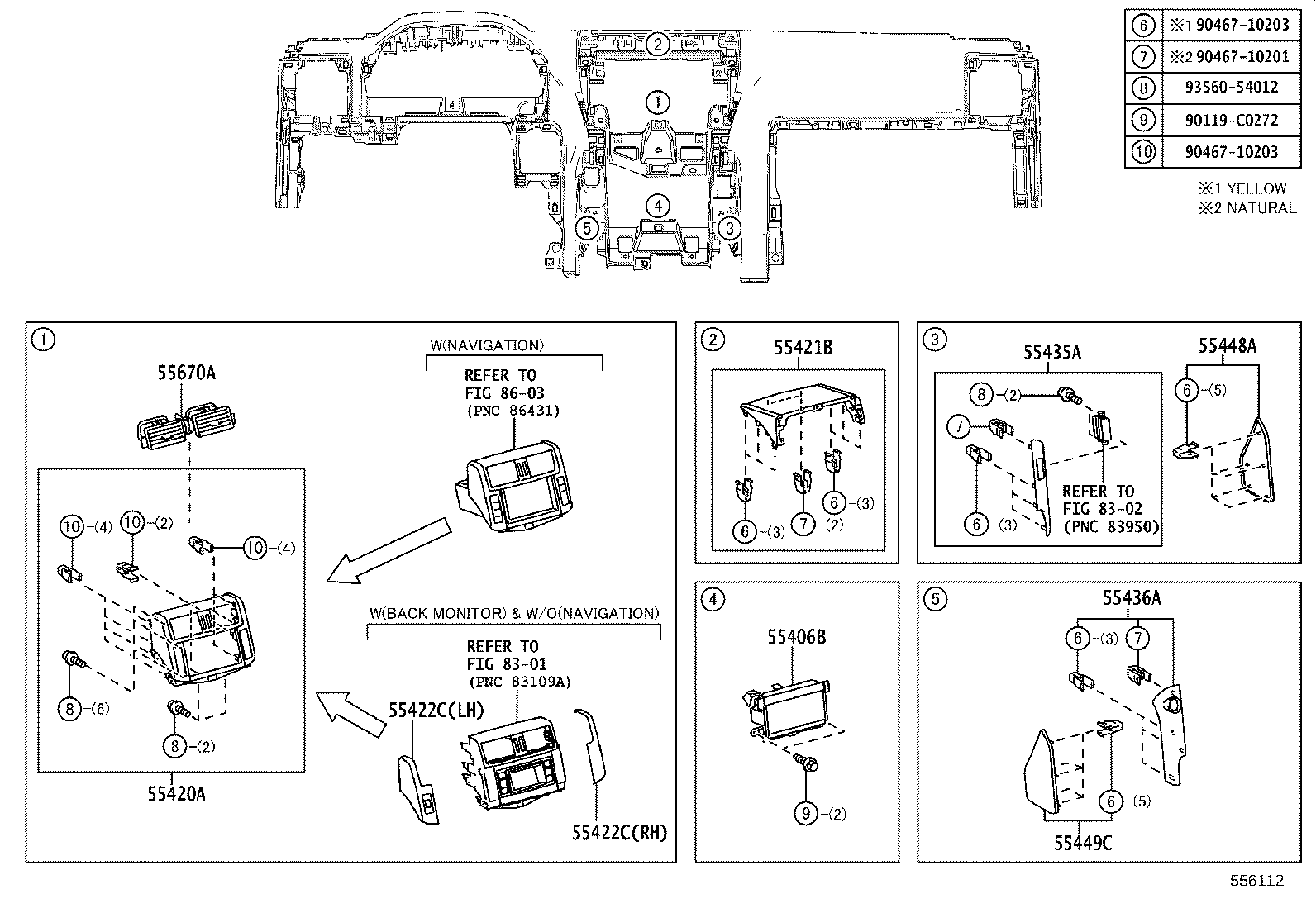 Exploded illustration 556112
