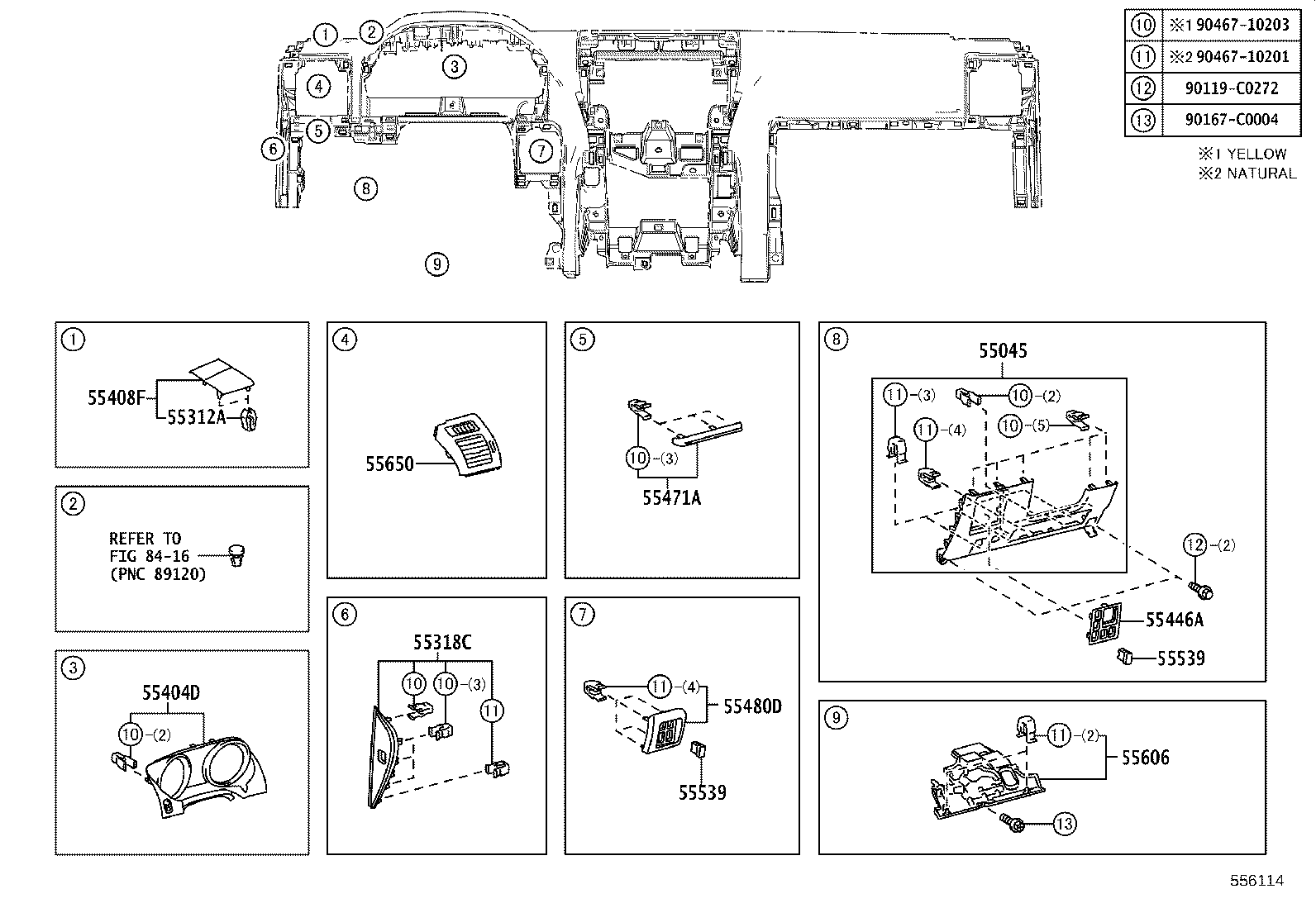 Exploded illustration 556114