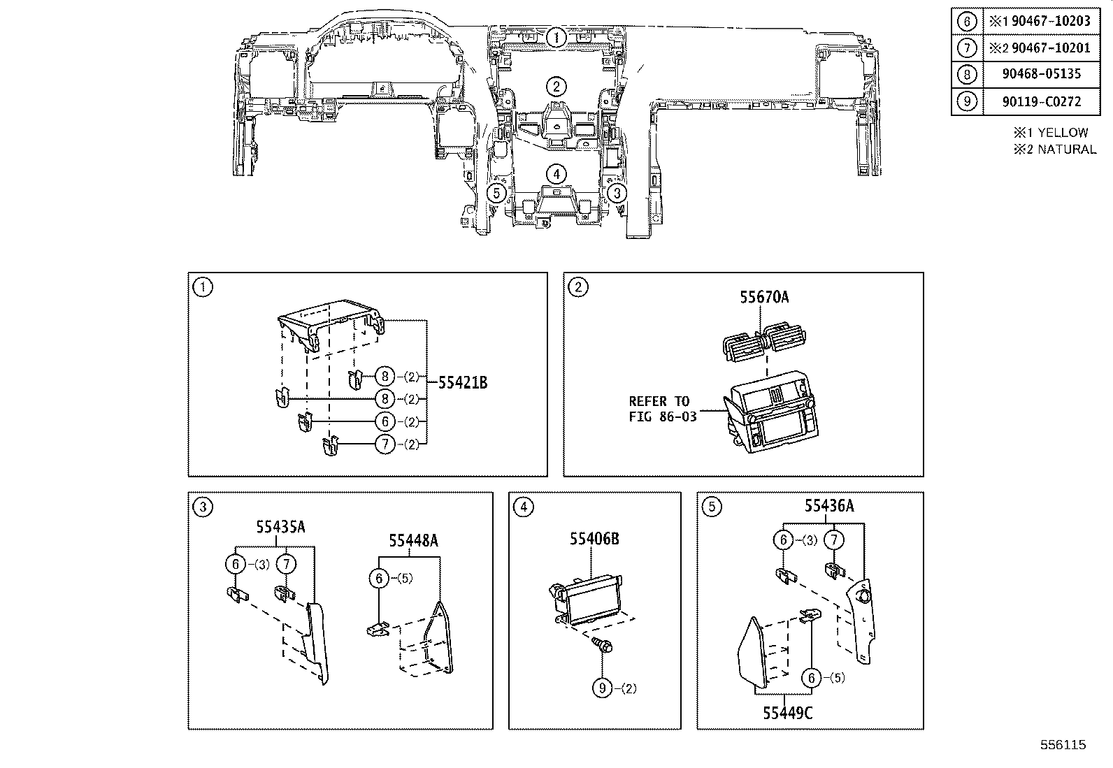 Exploded illustration 556115