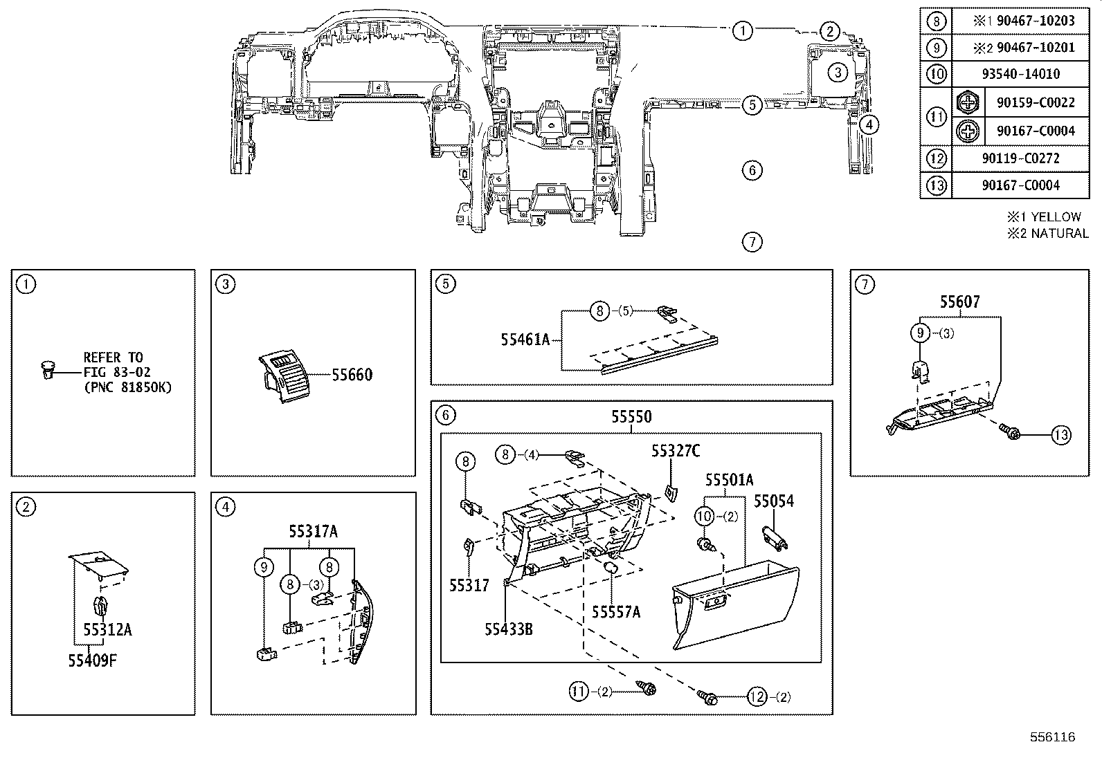 Exploded illustration 556116