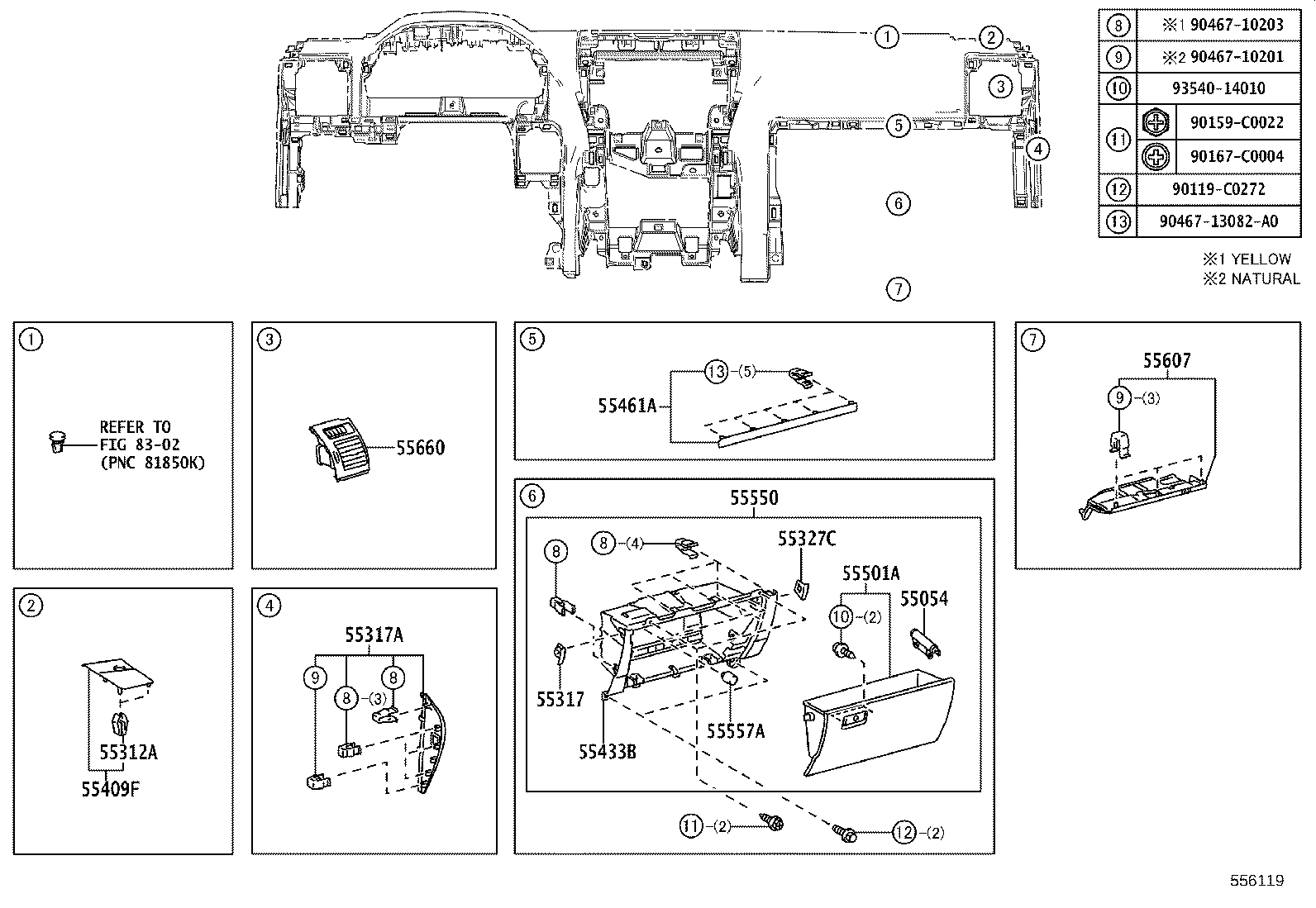 Exploded illustration 556119