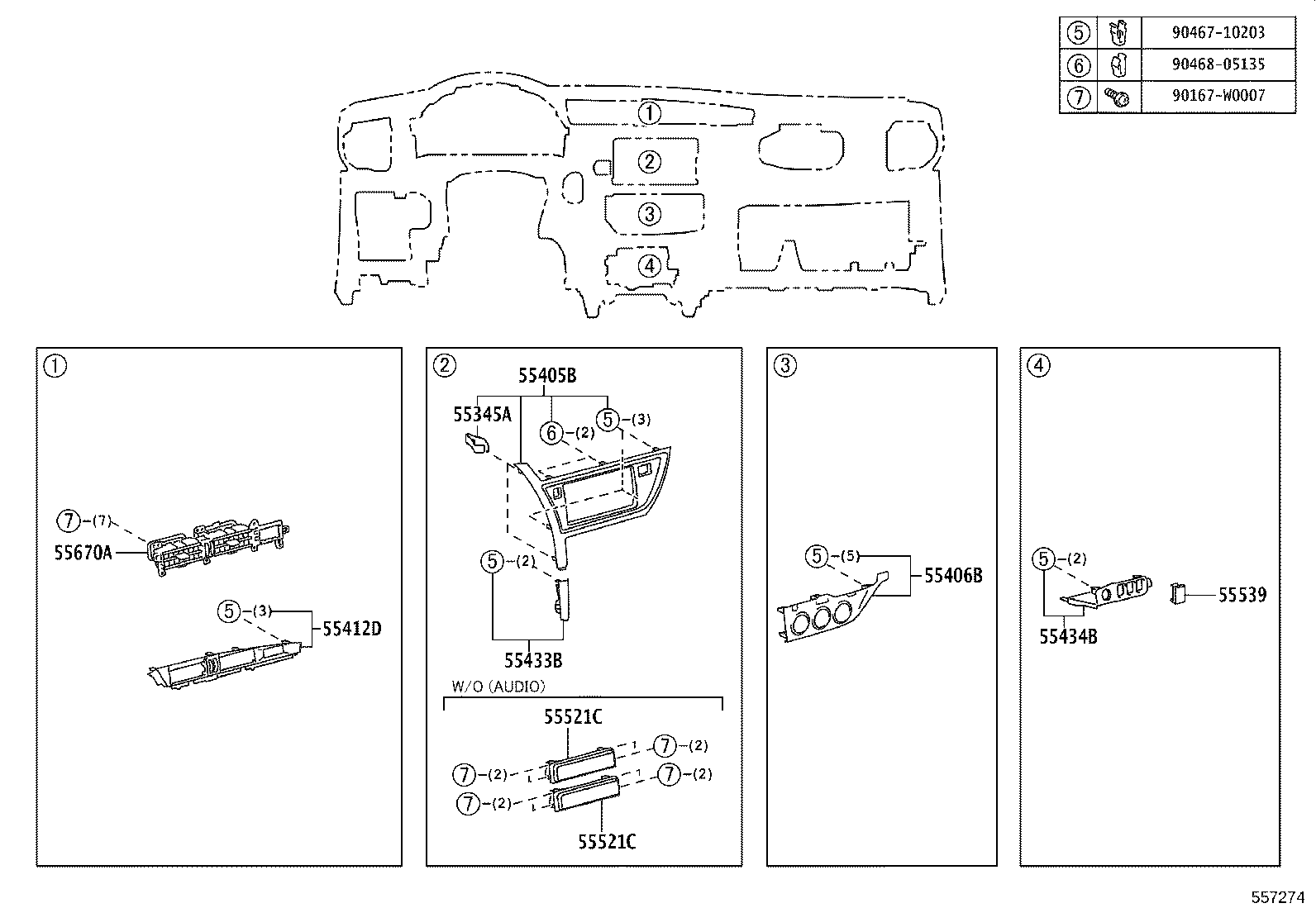 Exploded illustration 557274