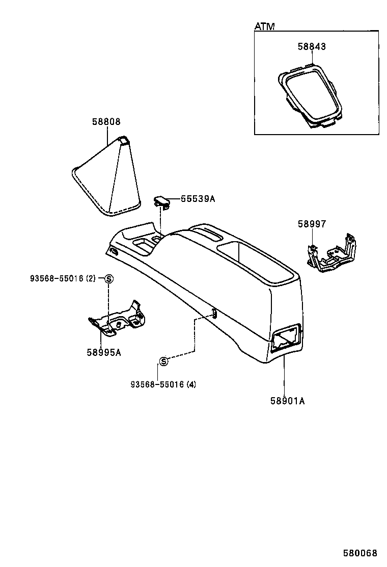 Exploded illustration 580068