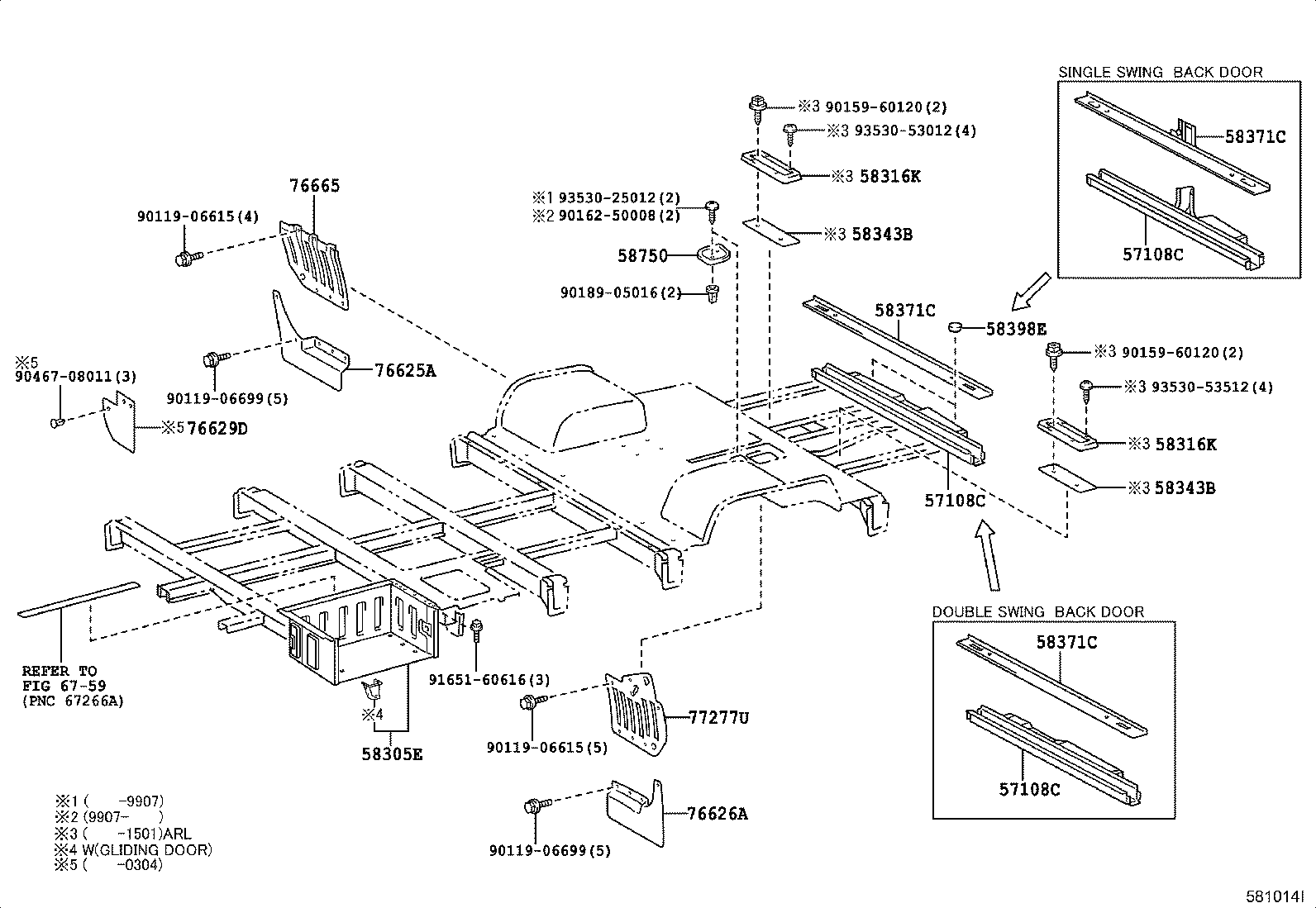 Exploded illustration 581014I