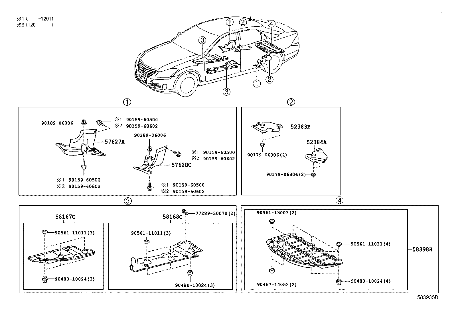 Exploded illustration 583935B