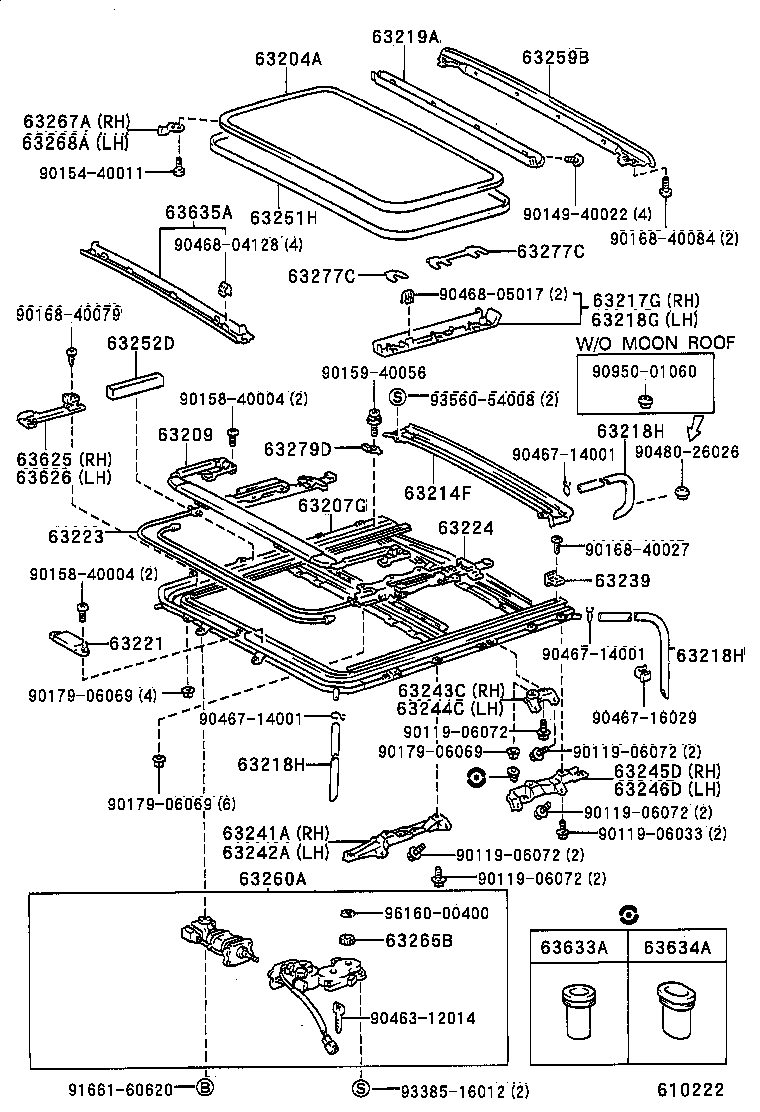 Exploded illustration 610222