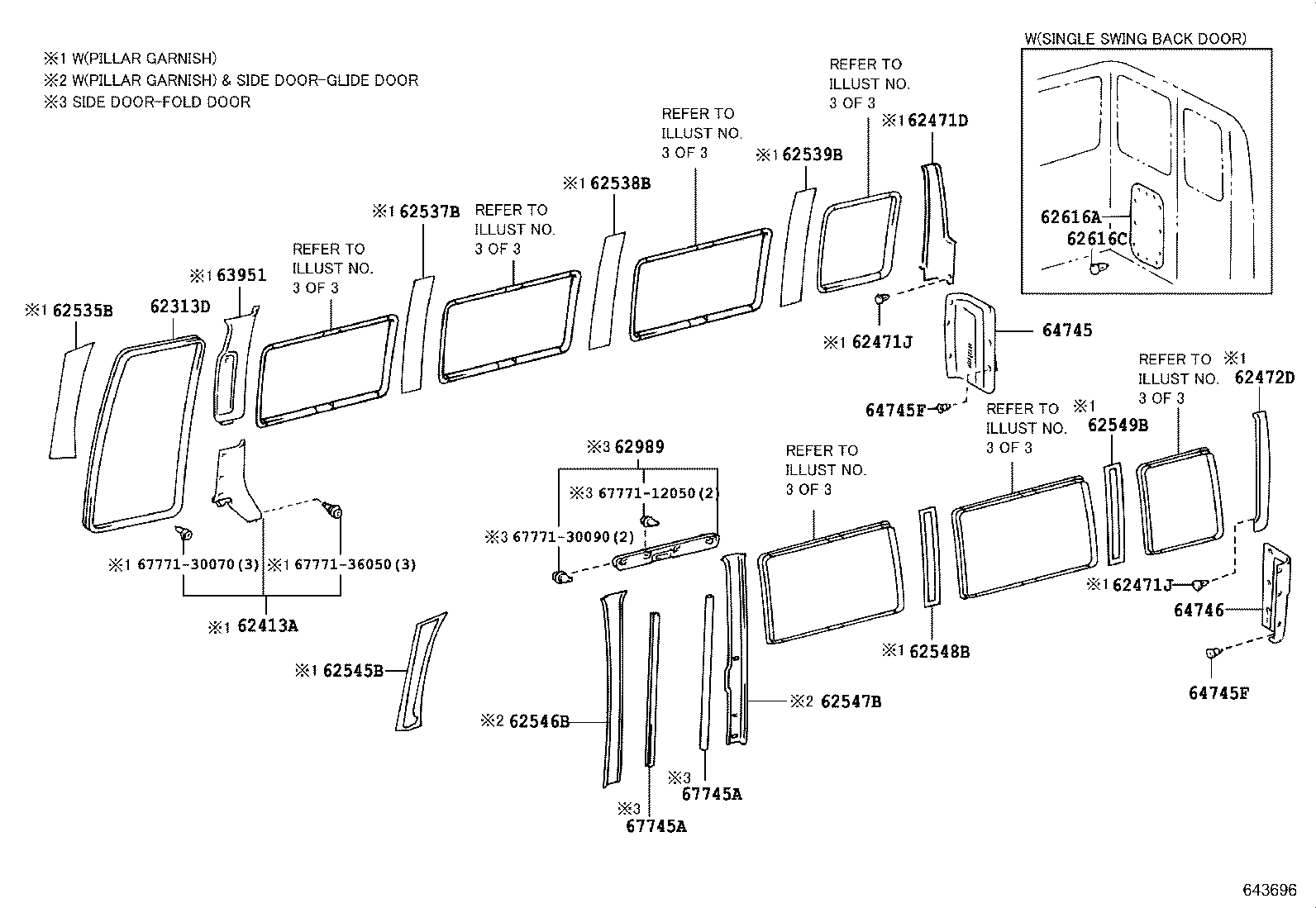 Exploded illustration 643696