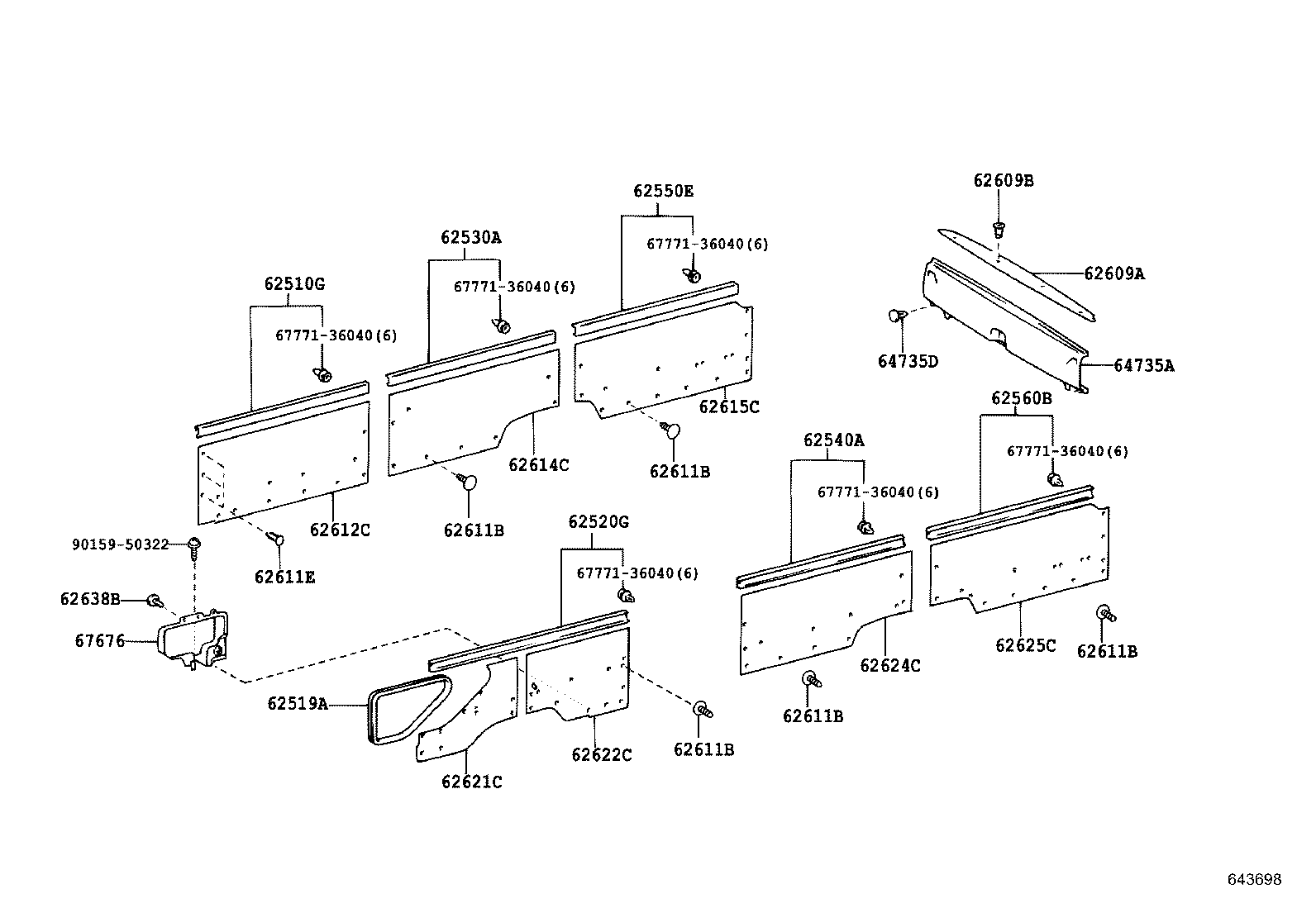 Exploded illustration 643698