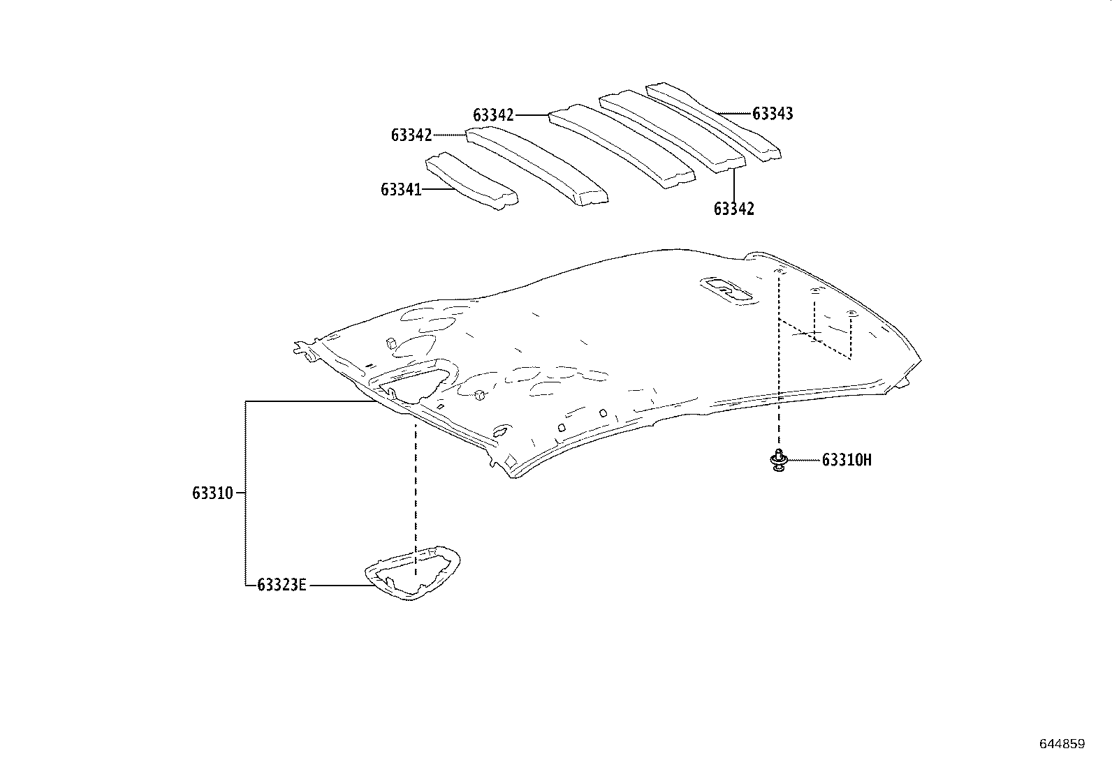 Exploded illustration 644859