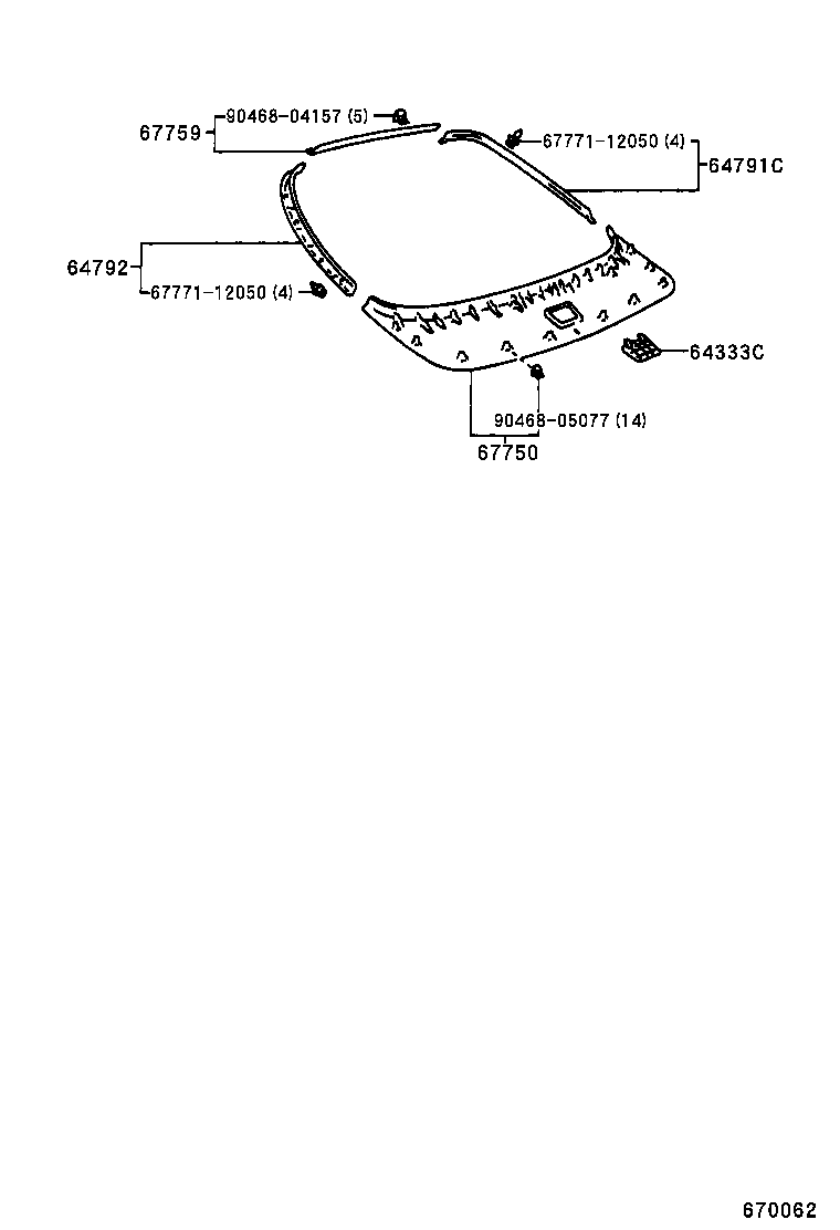 Exploded illustration 670062