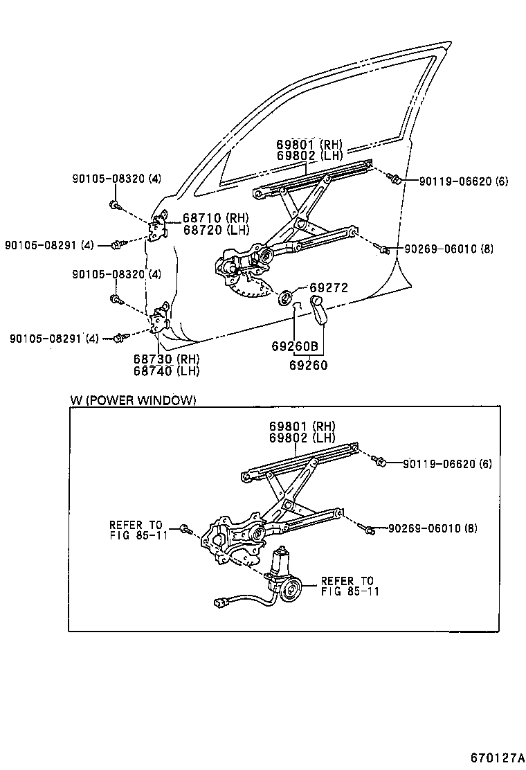 Exploded illustration 670127A