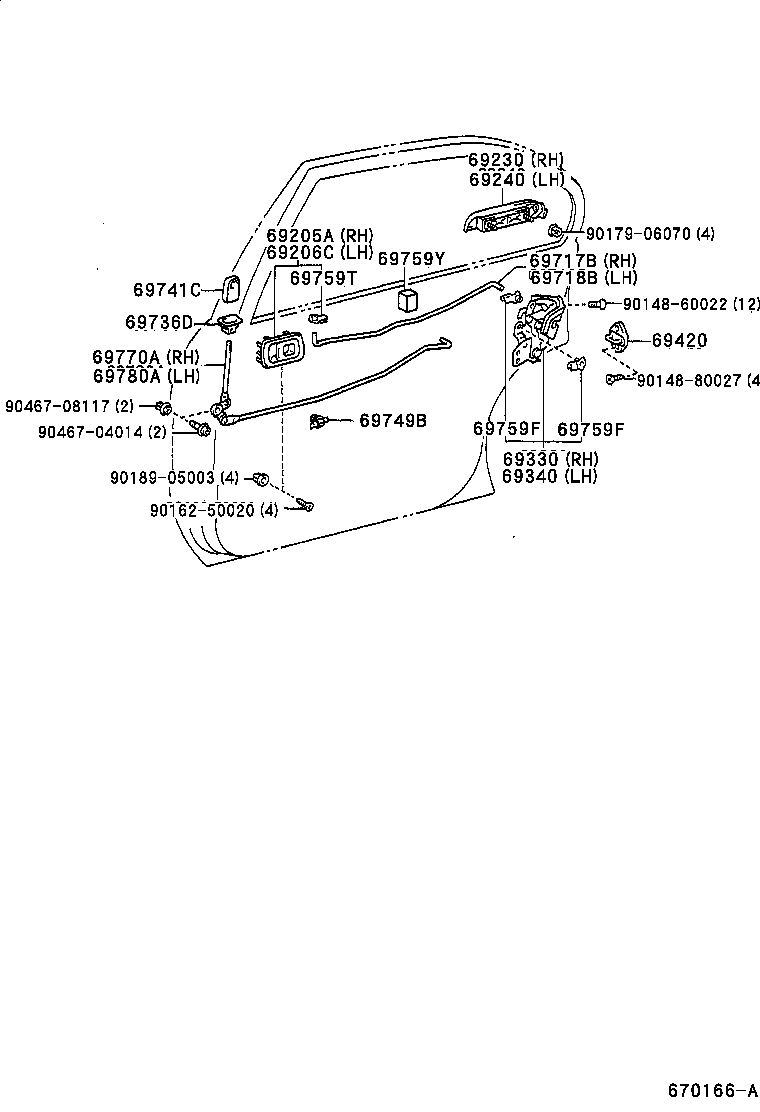 Exploded illustration 670166A