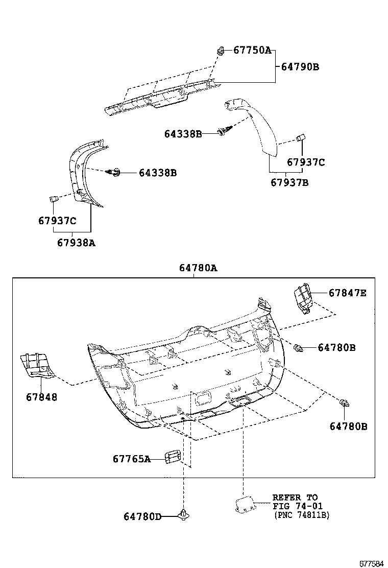 Exploded illustration 677584