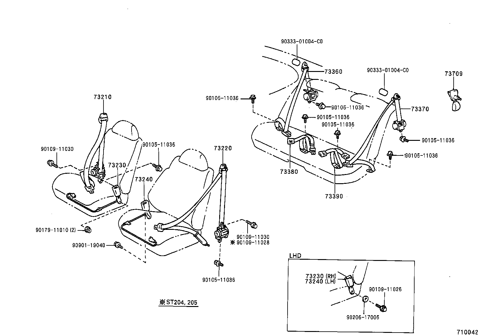 Exploded illustration 710042