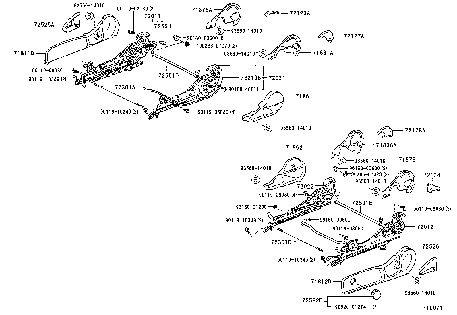 Exploded illustration 710071