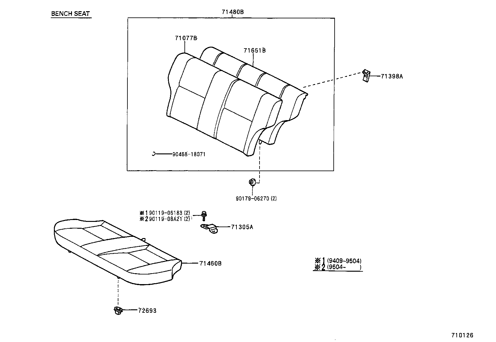 Exploded illustration 710126