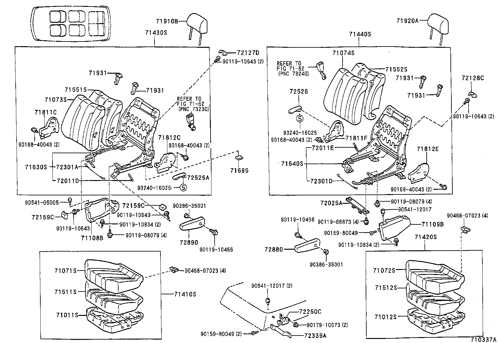 Exploded illustration 710337A