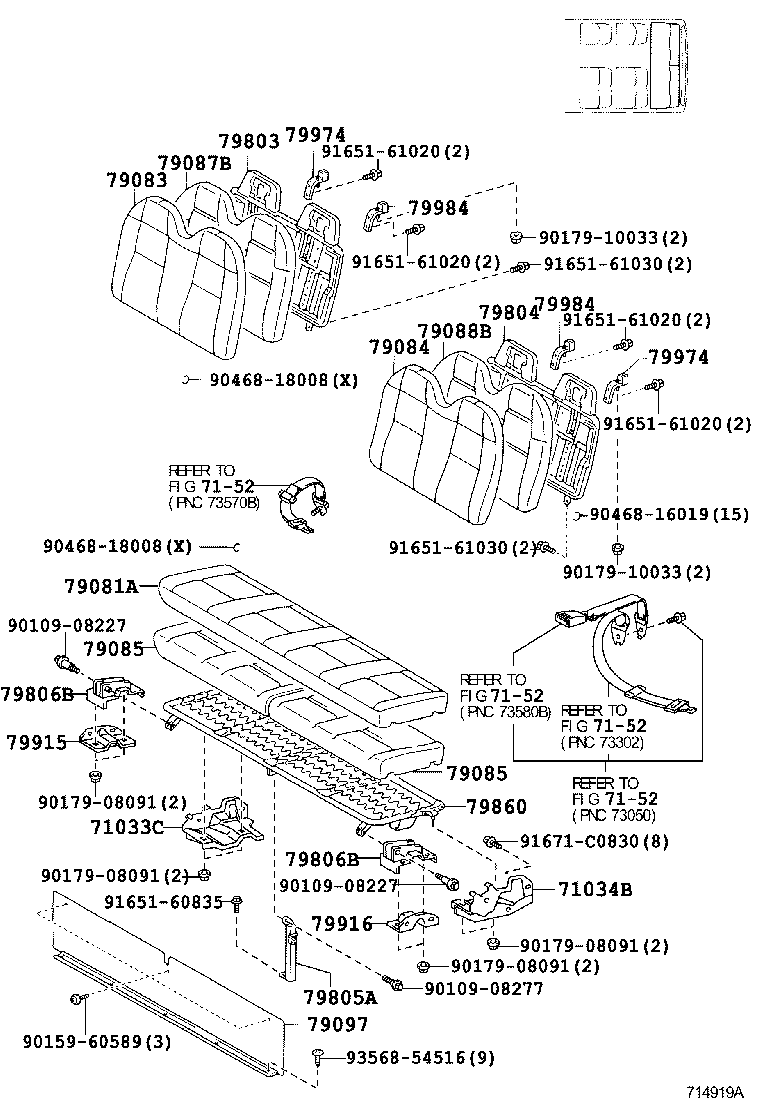 Exploded illustration 714919A