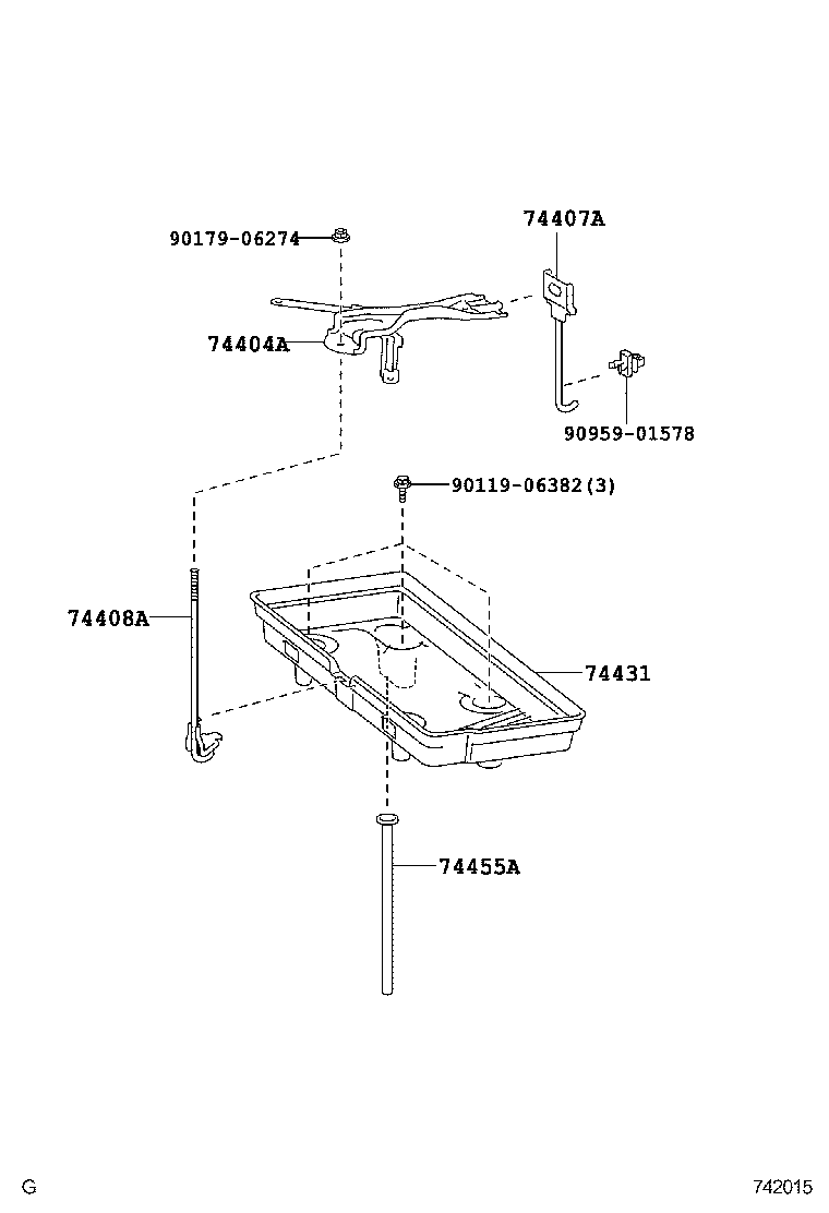 Exploded illustration 742015
