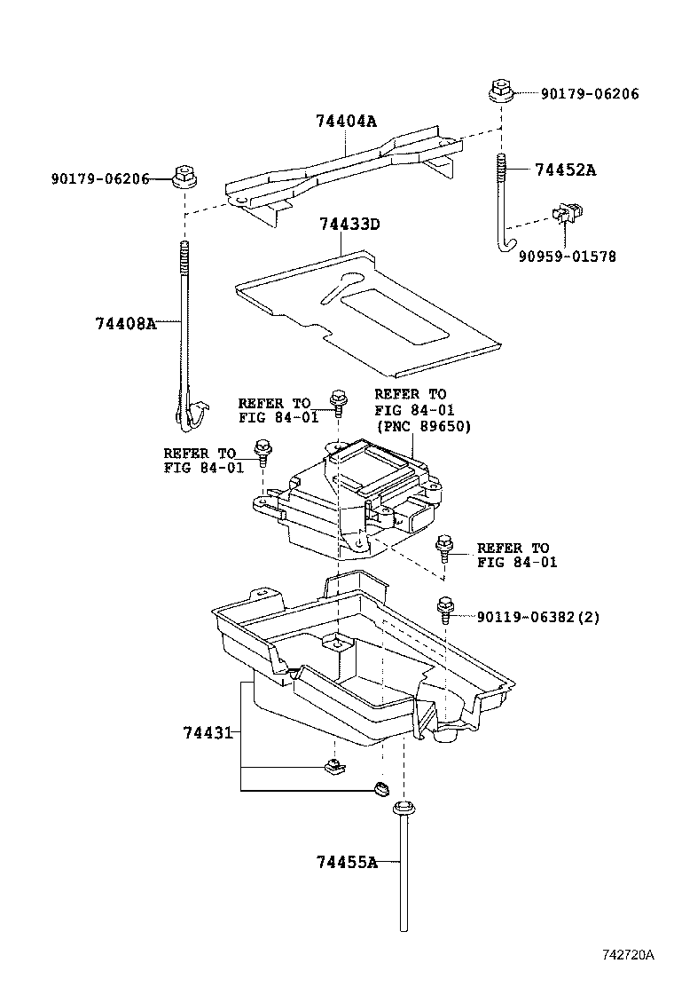 Exploded illustration 742720A