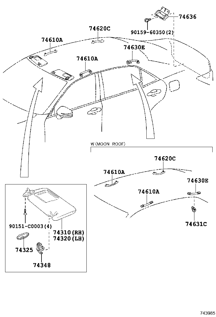 Exploded illustration 743985