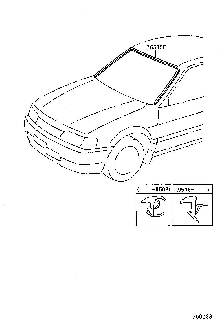 Exploded illustration 750038