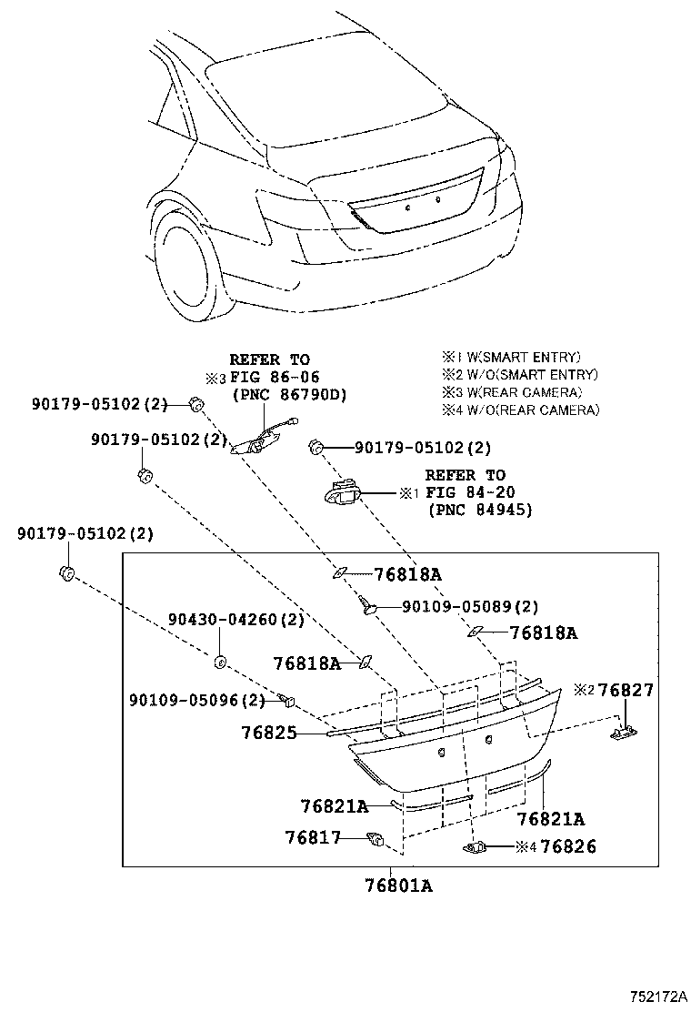 Exploded illustration 752172A