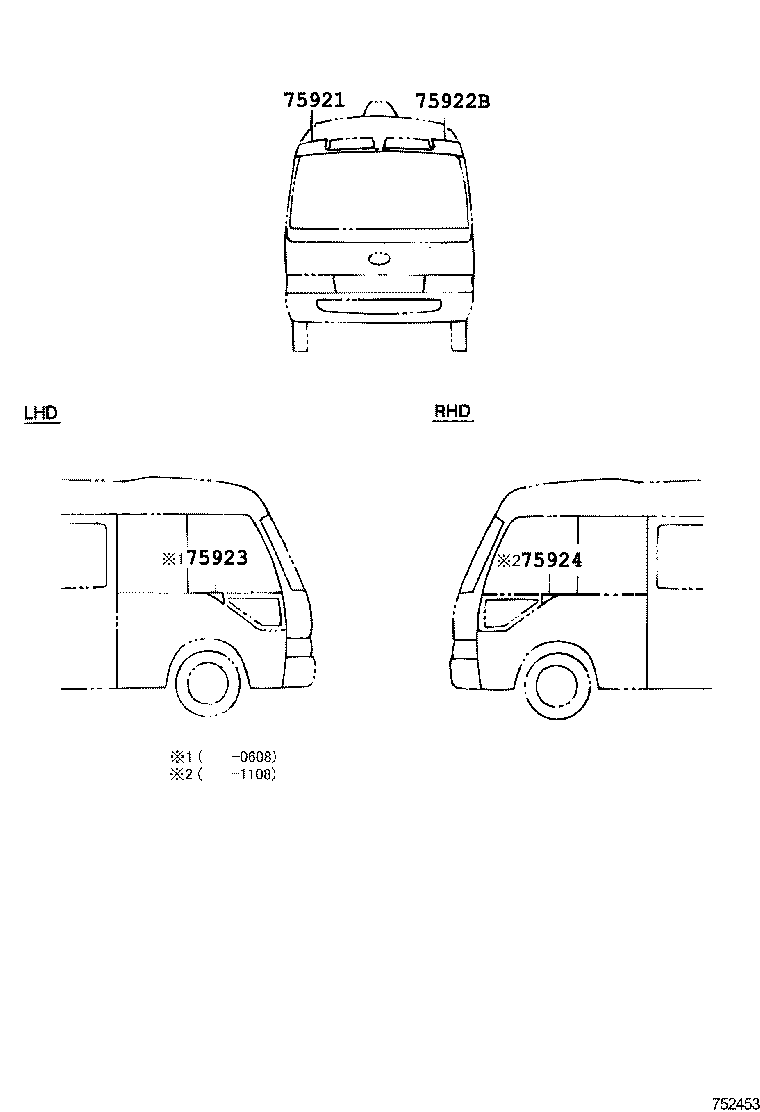 Exploded illustration 752453
