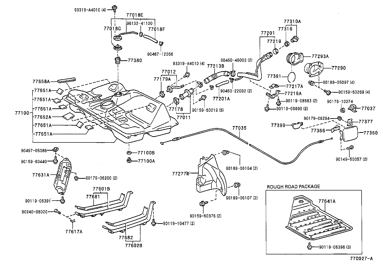 Exploded illustration 770027A