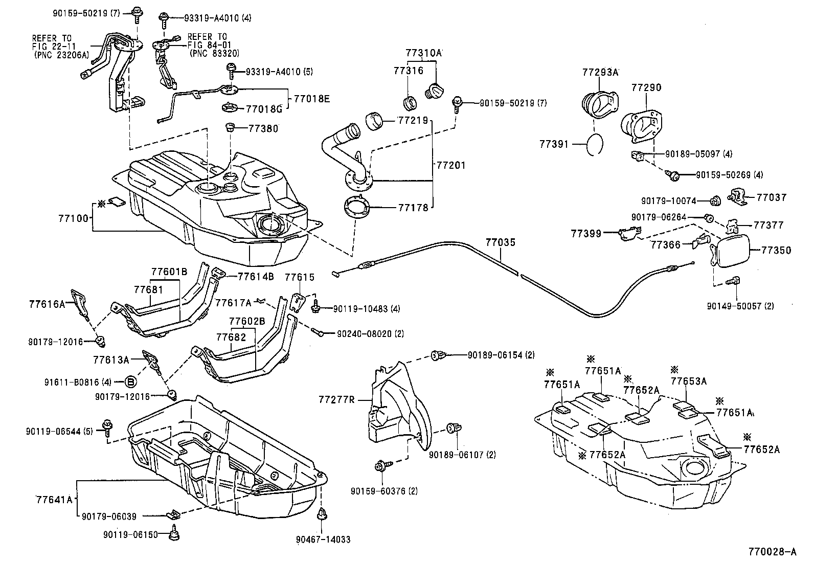 Exploded illustration 770028A