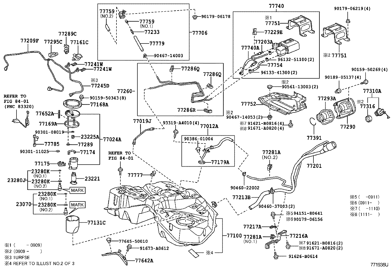Exploded illustration 771938U