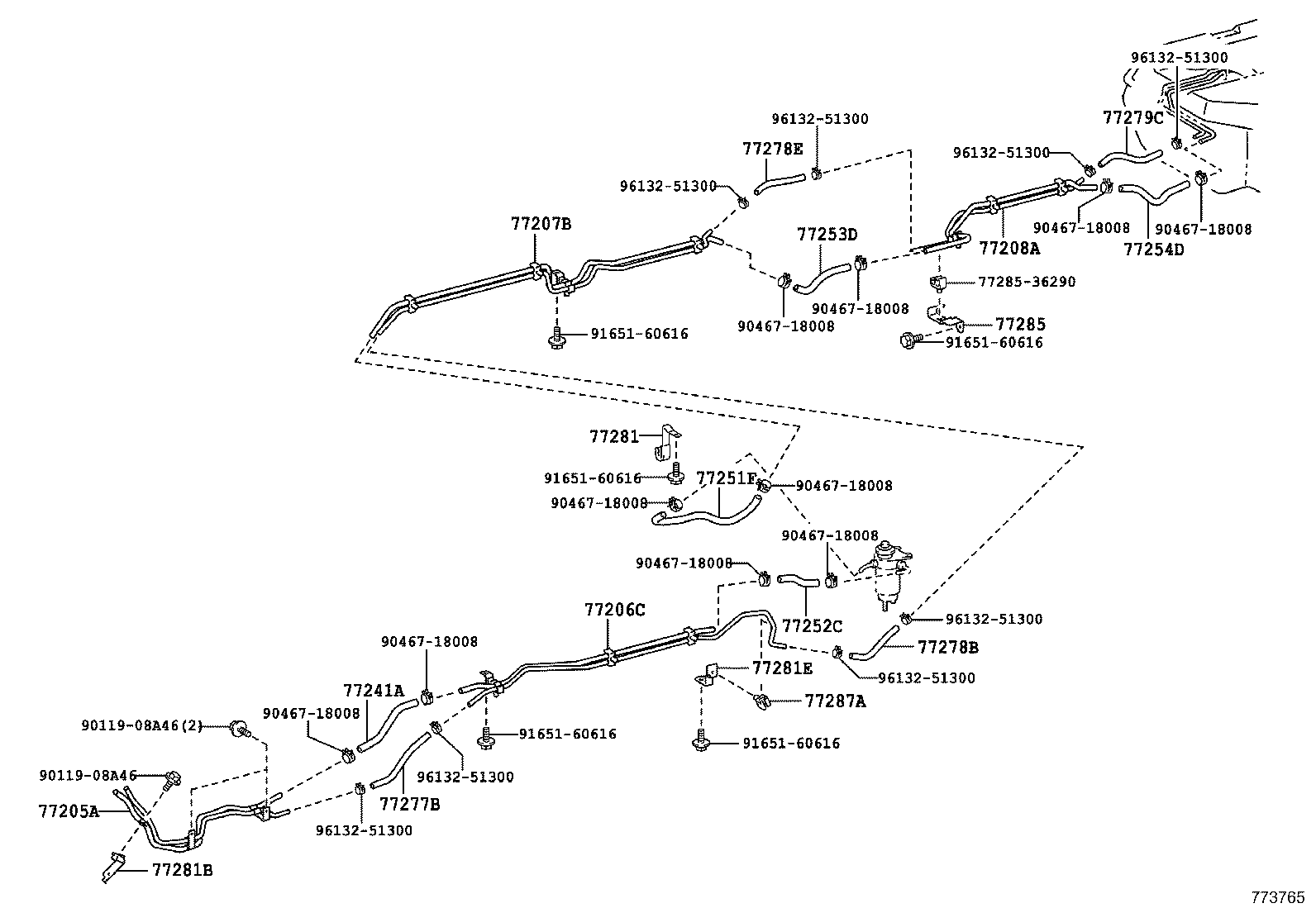 Exploded illustration 773765