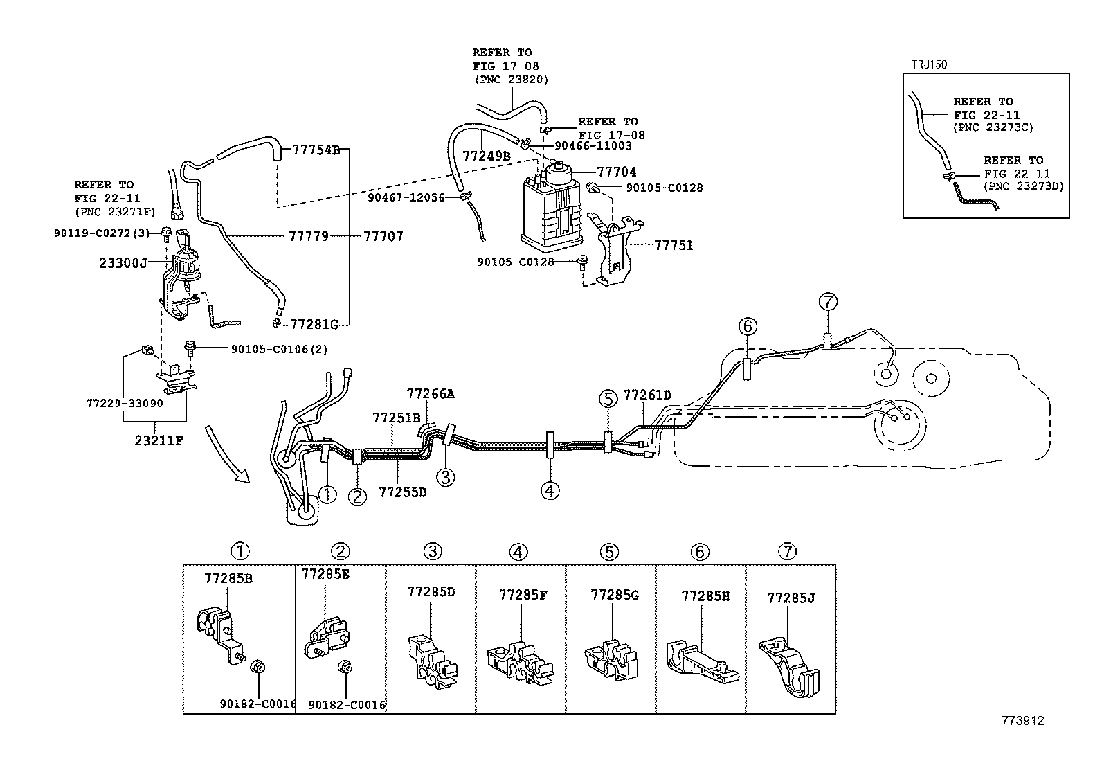 Exploded illustration 773912