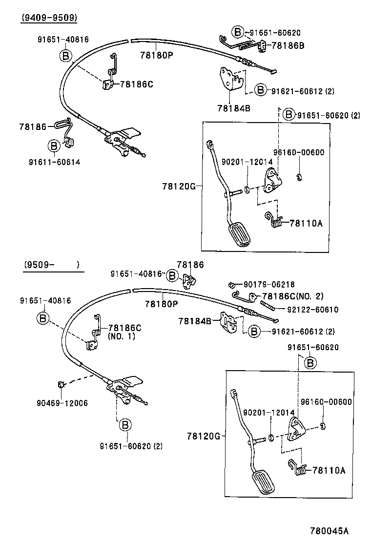Exploded illustration 780045A
