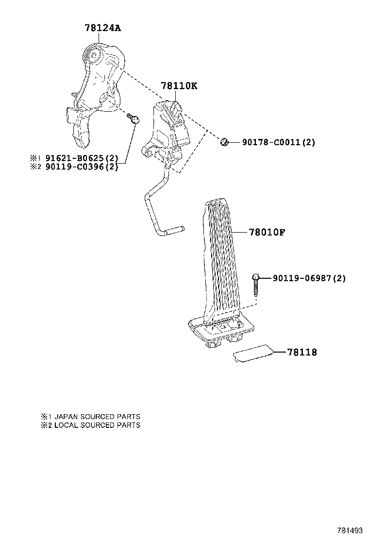 Exploded illustration 781493