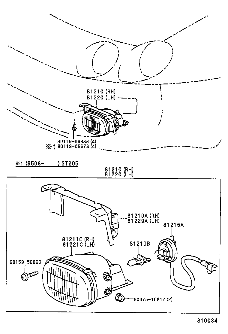 Exploded illustration 810034