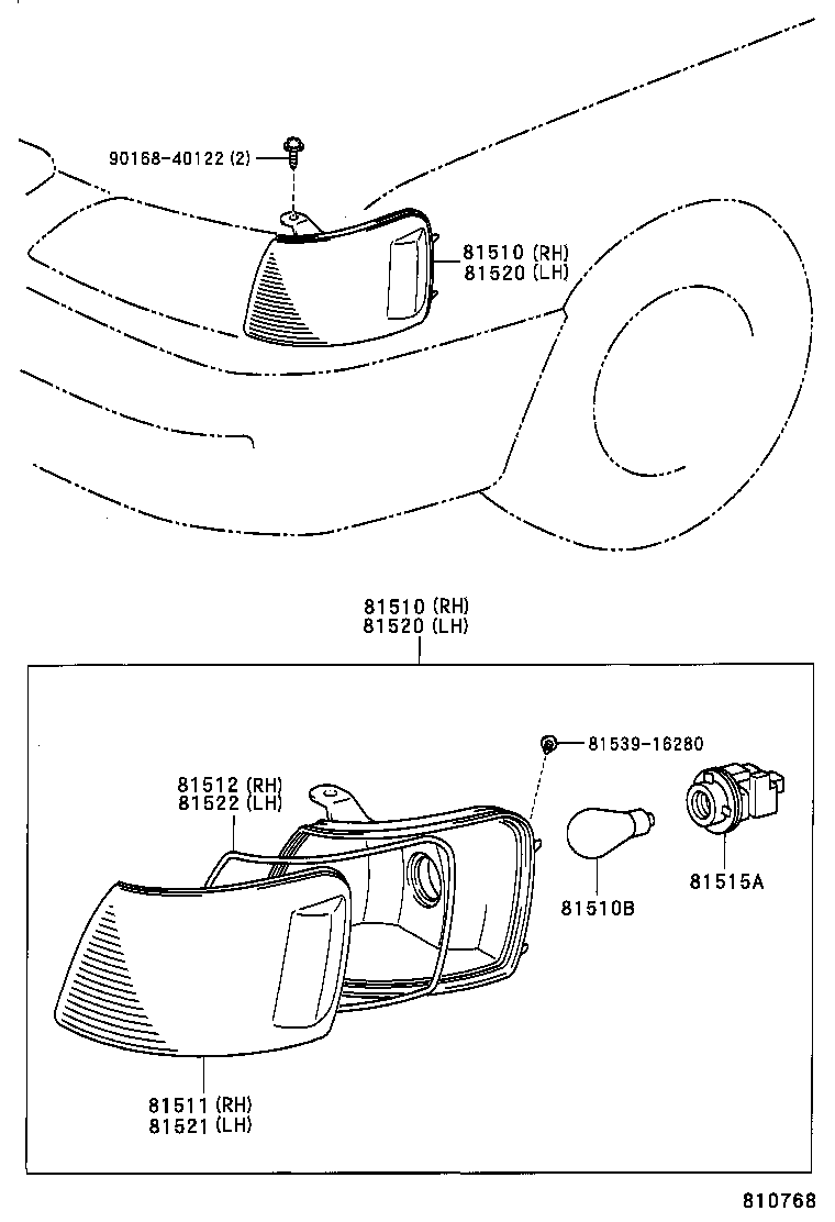 Exploded illustration 810768