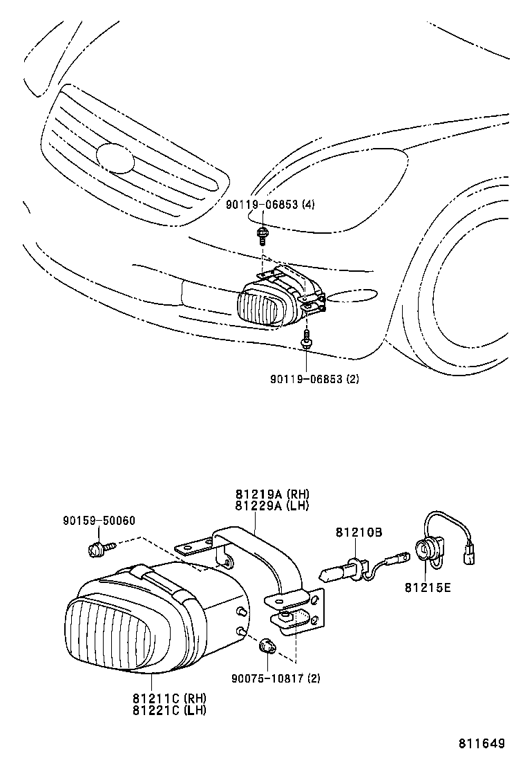 Exploded illustration 811649