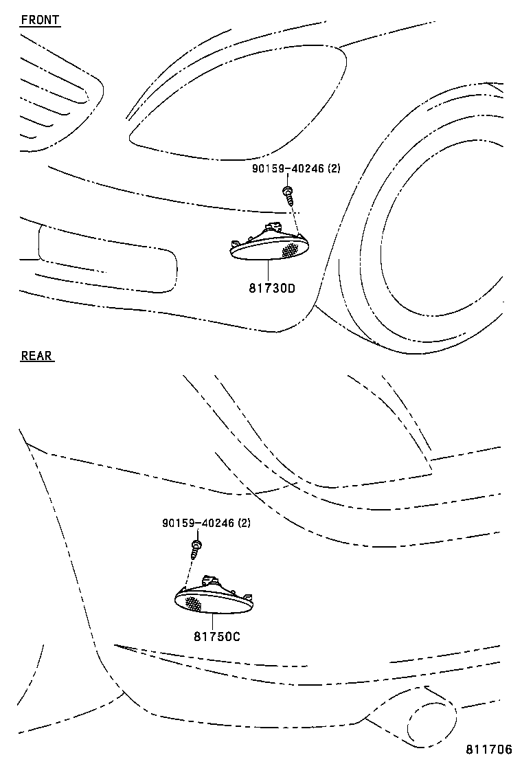 Exploded illustration 811706
