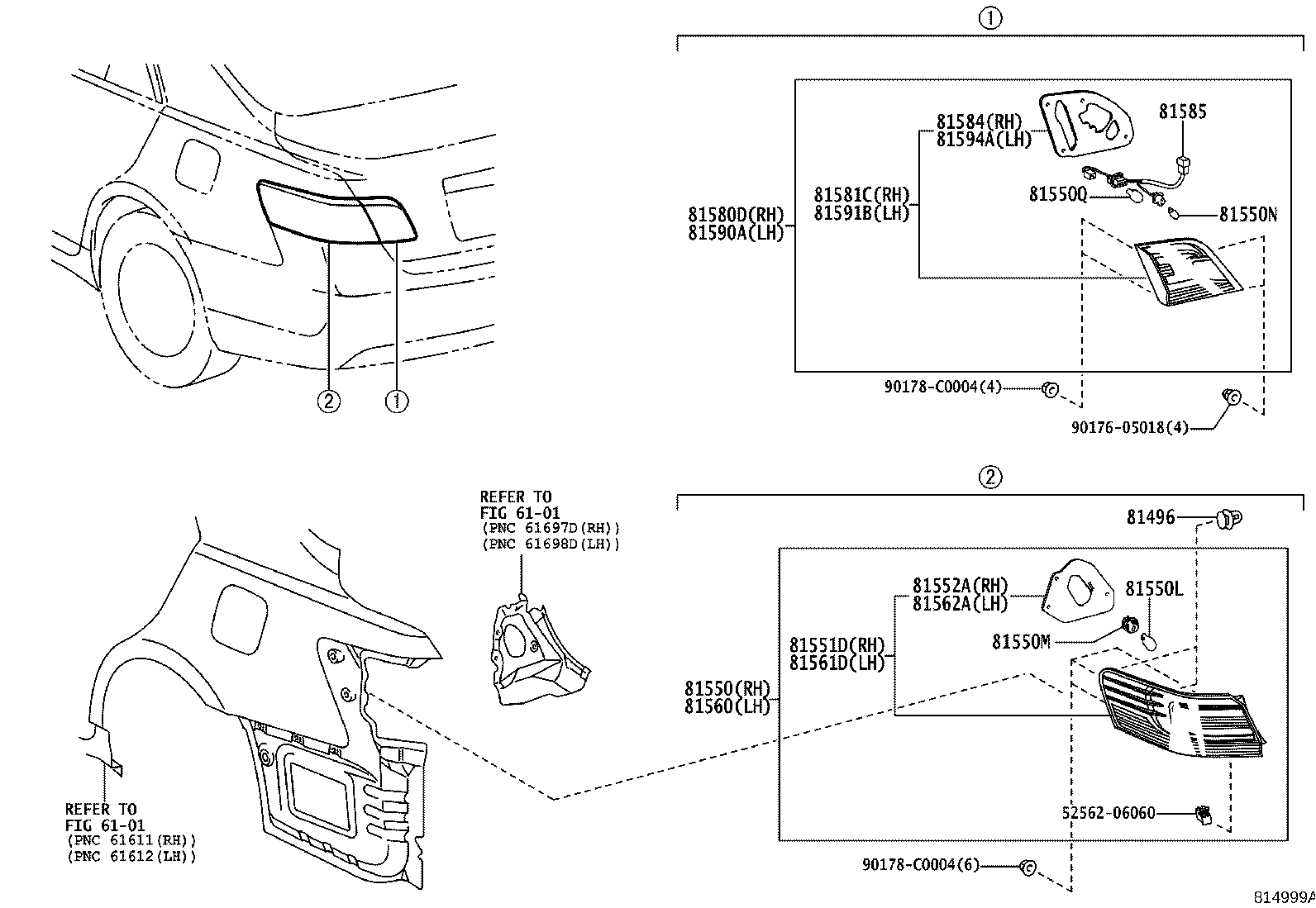 Exploded illustration 814999A