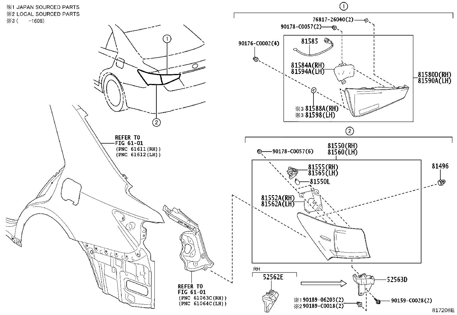 Exploded illustration 817208E