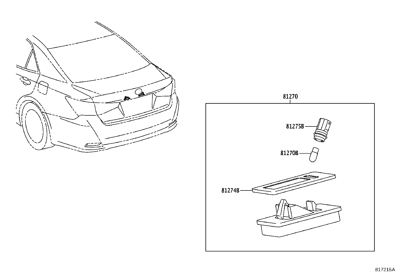 Exploded illustration 817215A