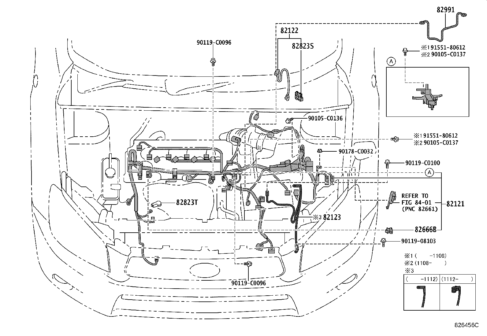 Exploded illustration 826456C