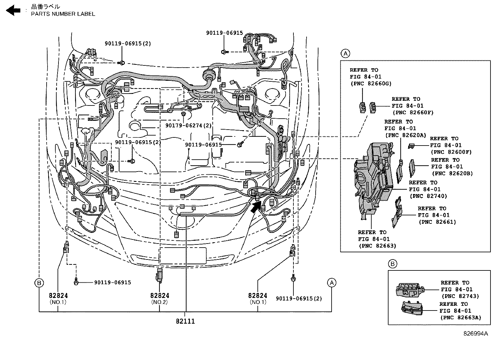 Exploded illustration 826994A