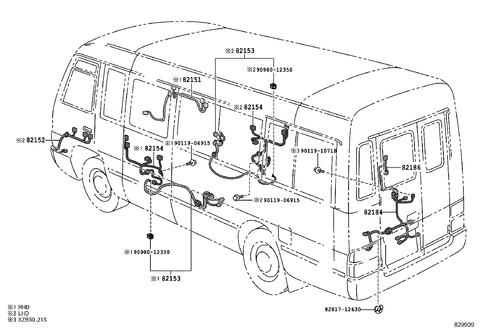 Exploded illustration 829909