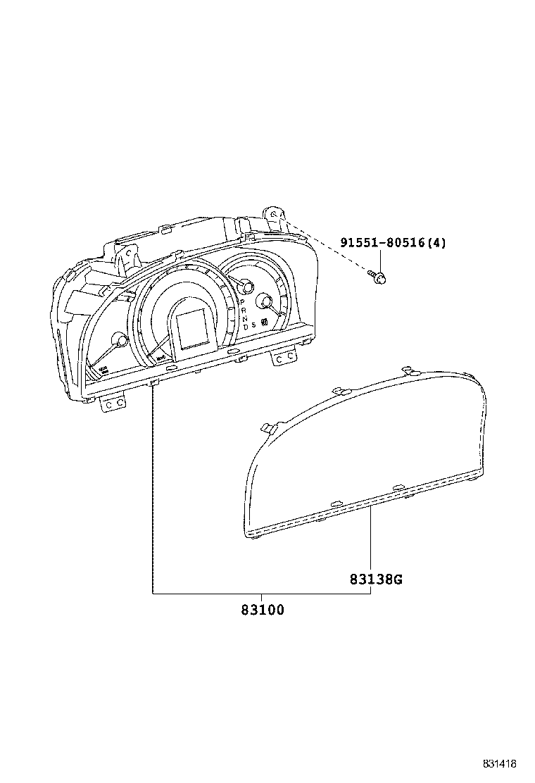 Exploded illustration 831418
