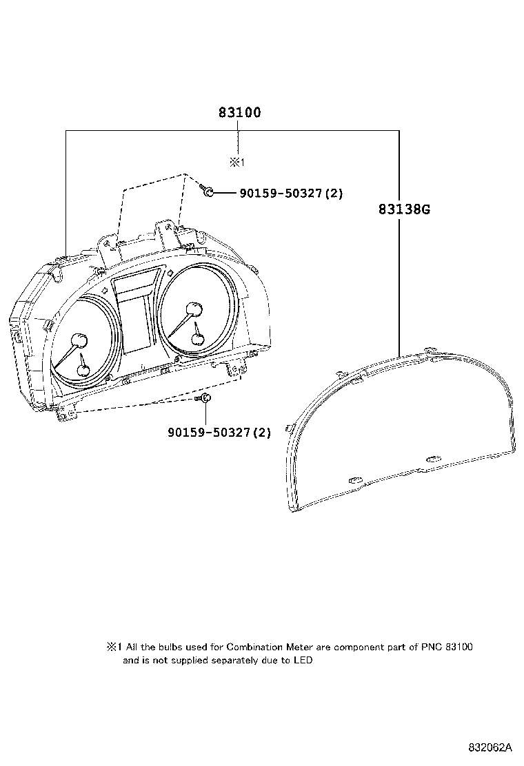 Exploded illustration 832062A