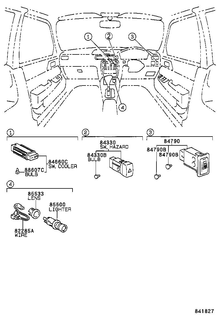 Exploded illustration 841827