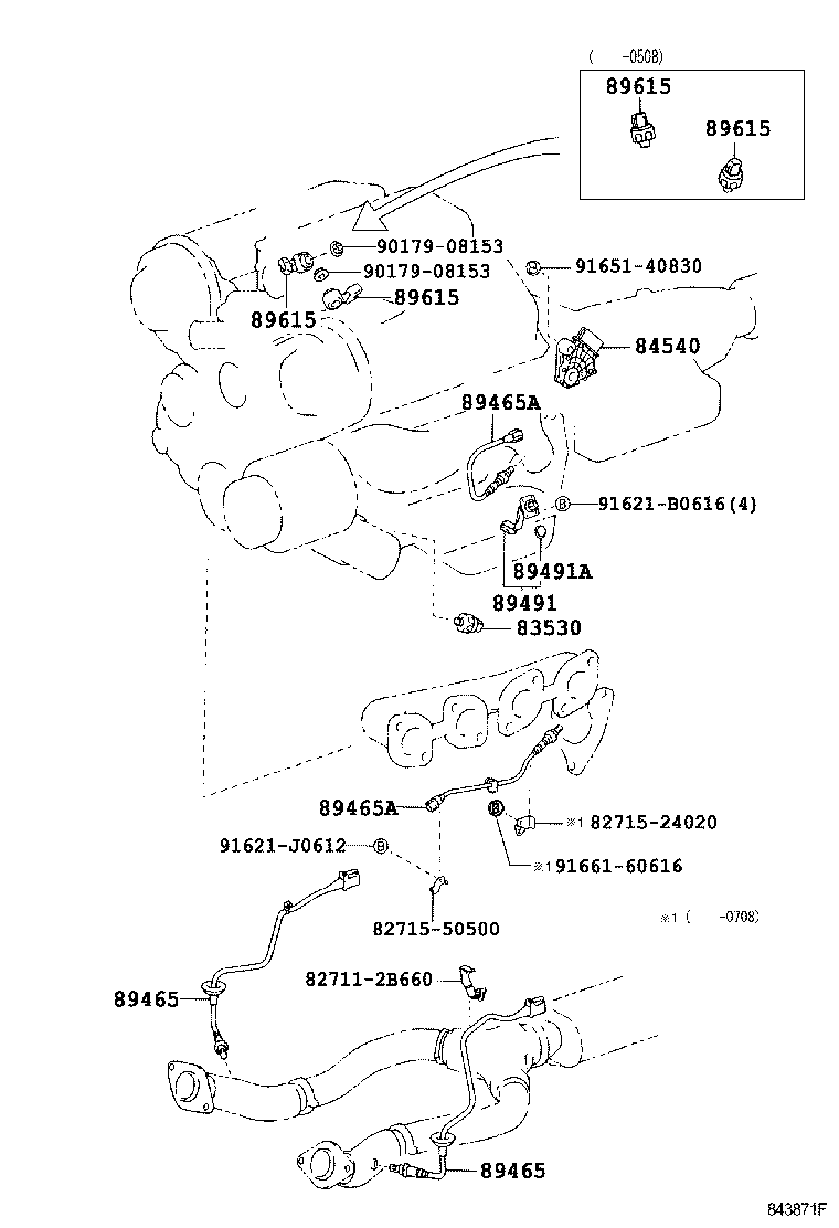 Exploded illustration 843871F