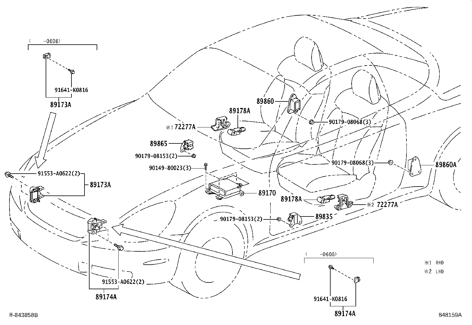 Exploded illustration 848159A